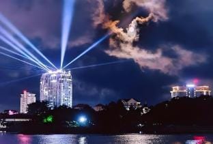 Sea view & City view Oasky 3-bedroom Vung Tau Apartment in Vung Tau