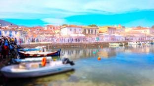 Traditional apartment in Galaxidi with terrace Apartment in Peloponnese, Western Greece and the Ionian