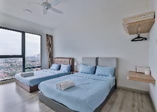 WIFI, 1BR, 4-5 pax, Cozy place near Mid Valley Apartment in Johor Bahru