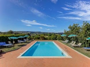 Farmhouse in Chianti with Pool  Garden Apartment in Tuscany