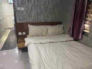 Small Large Bed Room (Window available) at Exit B1 of Jordan MTR Station Apartment in Hong Kong