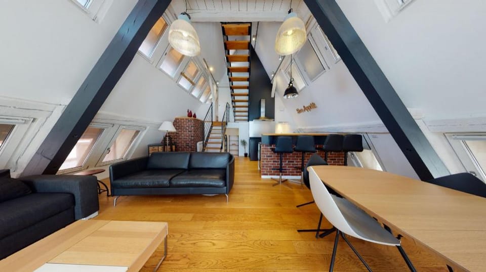 lohkas triplex loft  petite france 2br 2bth Apartment in Strasbourg