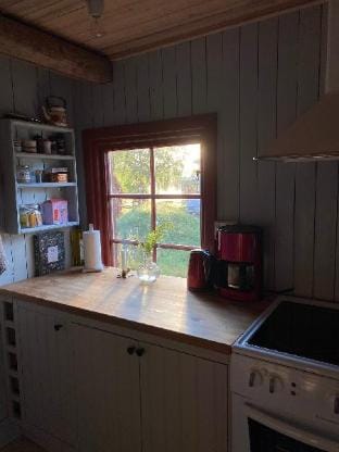 Boende i vacker hälsingemiljö med egen strand Apartment in Sweden