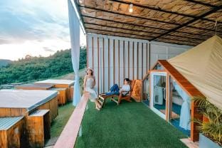 Tent กระโจมมีอ่าง Vacation rental in Thailand