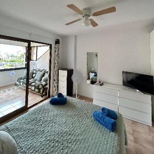 Pool and Garden view studio in Los Cristianos Apartment in Los Cristianos