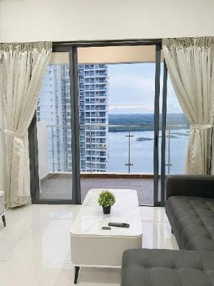 Minimalist 2R2B high rise seaview Apartment in Johor Bahru