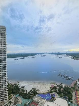 Minimalist 2R2B high rise seaview Apartment in Johor Bahru