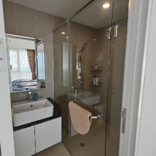 Sea View Family Room at The Nove Kalani Tower Apartment in Riau Islands, Indonesia