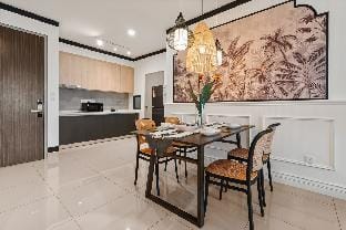 IndoChina Chic 3BR @ MVertica | MRT+Netflx+Carpark Apartment in Federal Territory of Kuala Lumpur