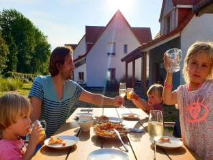 Terrace Stay near Shoreline Vacation rental in Berck