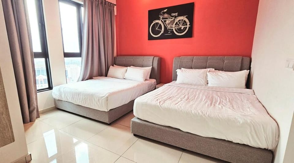 Ong Kim Wee Residence/9Pax/3BR/2bathroom Apartment in Malacca