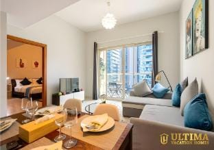 Cozy 1BR Close to JBR Beach and Marina Mall Vacation rental in Dubai