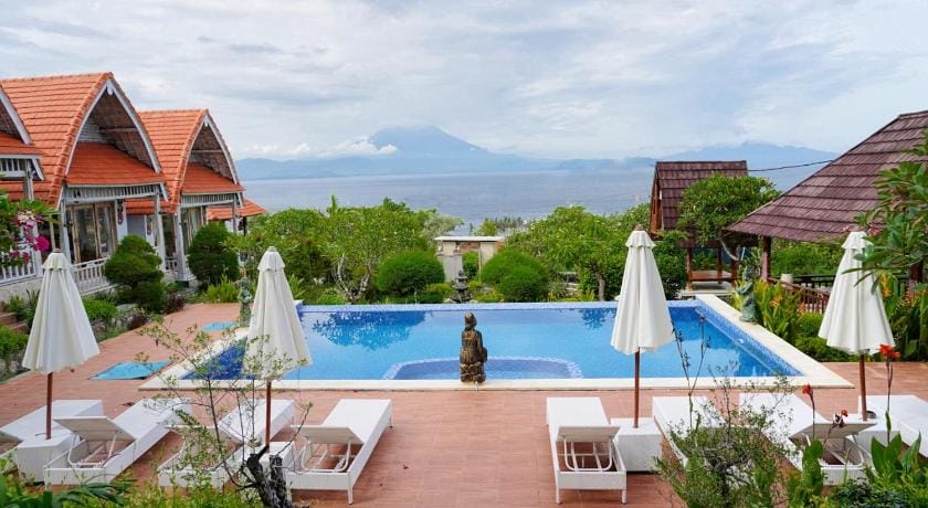 D'Arya Sea View Hotel in Nusapenida