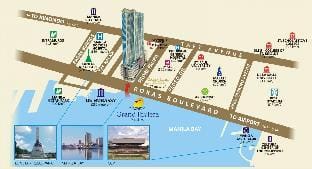 Condo in Grand Riviera 23FL INFRONT US EMBASSY Apartment in Manila City