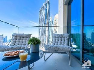 Luxurious Living in 2B with Burj & Fountain Views Vacation rental in Dubai