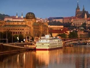 Botel Albatros Docked boat in Prague