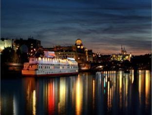 Botel Albatros Docked boat in Prague