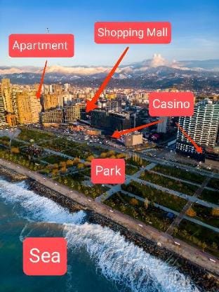 Cosy Apartment Near the Black Sea Apartment in Batumi