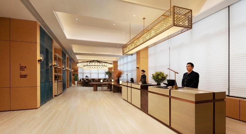 SSAW Boutique Hotel Hangzhou Chengjun Hangzhou zhedachengshixueyuan Shanxian Subway Hotel in Hangzhou