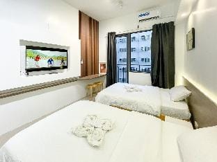 Twin-Bed Oasis MOA Walkability Shore 2 residences Apartment in Pasay