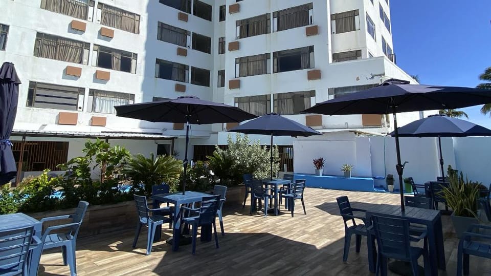 Hotel Blue Tone On vacation. Hotel in San Andres