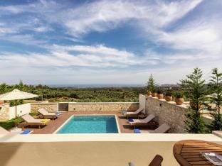 Villa Arkadi with Panoramic Pool and Nature Villa in Crete