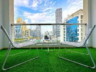 Lxury Brand New Studio w/ Balcony and Marina View Apartment in Dubai