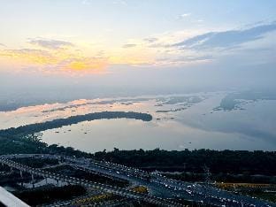 Sunset view point @41st floor Apartment in Noida