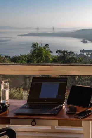 Panoramic Sea View Apt. amidst Lush Green Ghats Apartment in Goa, India