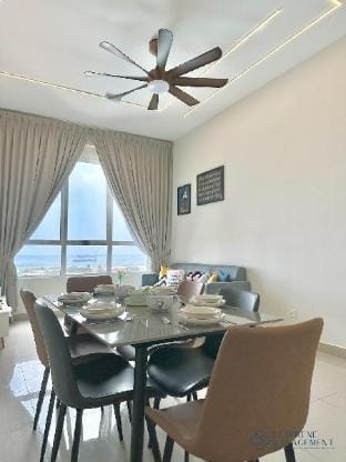 Amber Cove Melaka•2BR/4Pax•SeaView•FreeWifi Vacation rental in Malacca