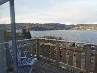 Fjord View with Balcony Apartment in Top Floor Apartment in Bergen
