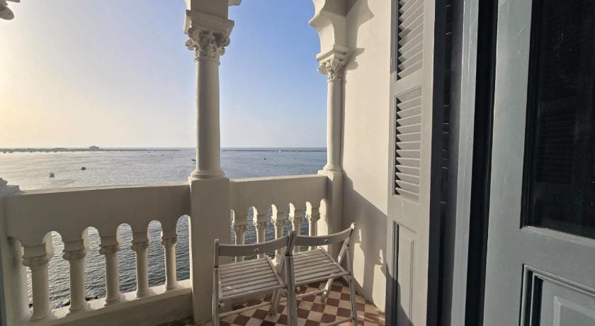 grey l studio apartments Corniche Alexandria Little Venice Apartment in Alexandria