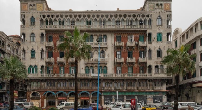 grey l studio apartments Corniche Alexandria Little Venice Apartment in Alexandria