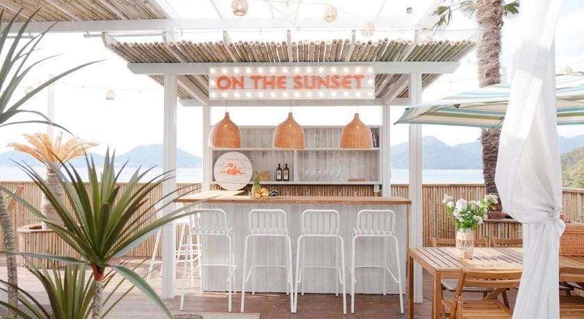 On the Sunset Mansion Bed and Breakfast in South Korea