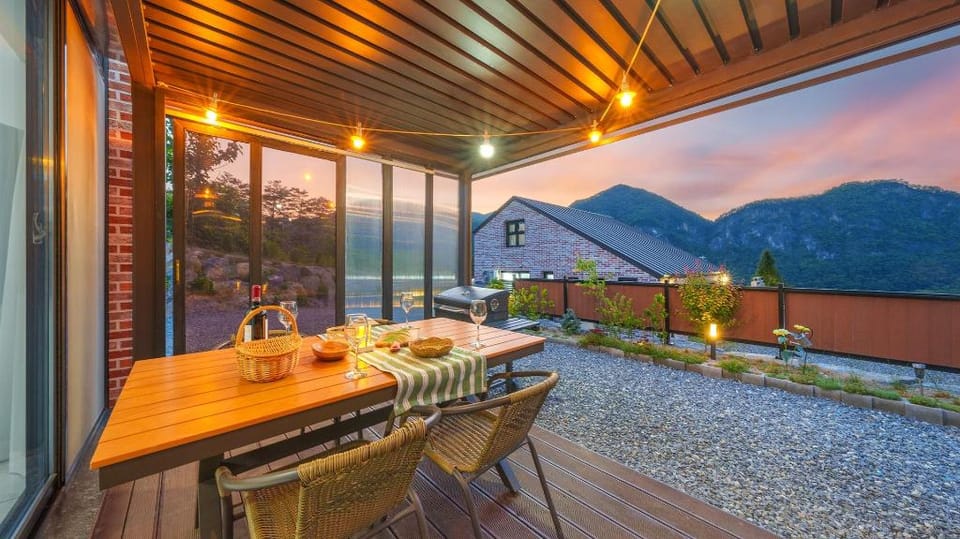 Danyang Dandelion Pool Villa Bed and Breakfast in South Korea