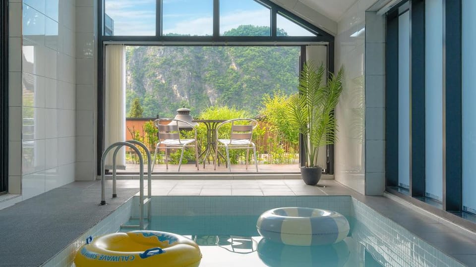 Danyang Dandelion Pool Villa Bed and Breakfast in South Korea