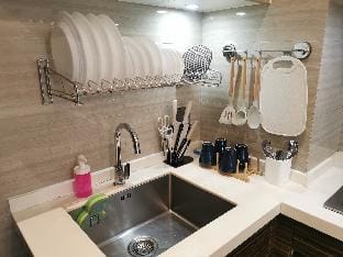 City & Sea View 1BR Unit at R&F Princess by ANJU Apartment in Johor Bahru