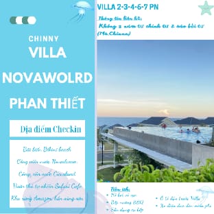 Villa 2 PN Novaworld Phan Thiết có sân vườn BBQ Villa in Phan Thiet