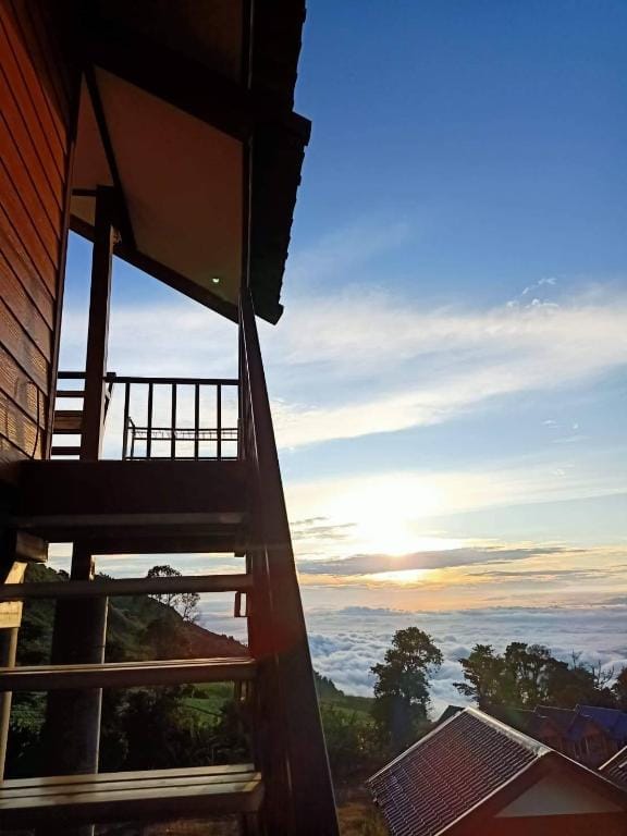 Baan Phak Plaithang  @Phu Thap Buek Hotel in Laos