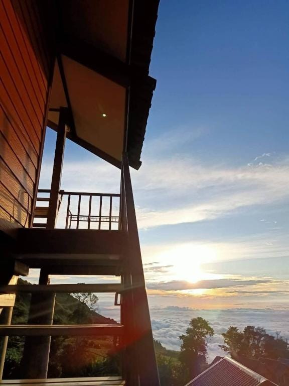 Baan Phak Plaithang  @Phu Thap Buek Hotel in Laos