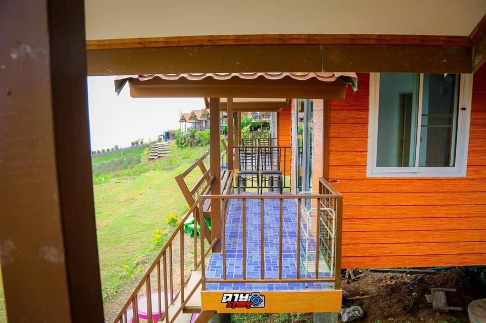 Baan Phak Plaithang  @Phu Thap Buek Hotel in Laos