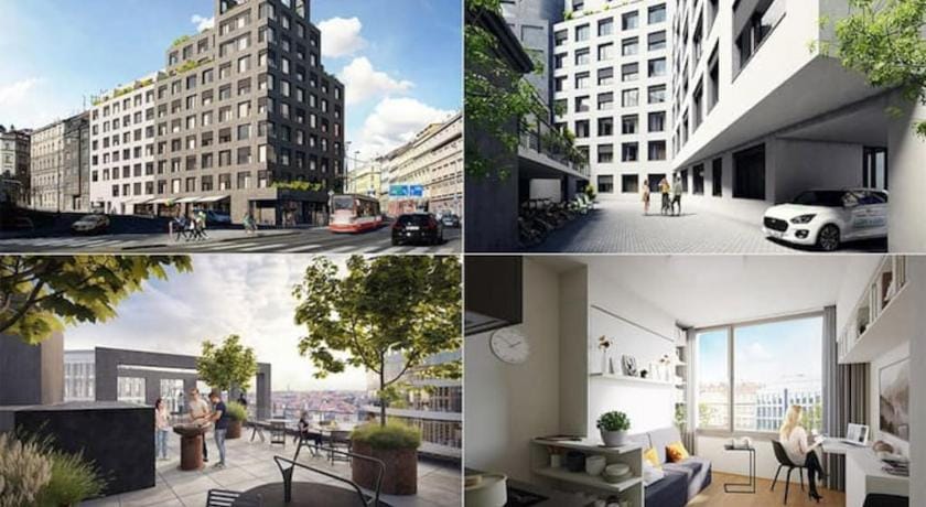 Byt v městě Praha smíchov s Netflix Apartment in Prague