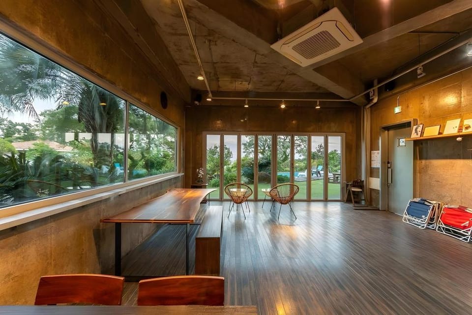 Color in Jeju Bed and Breakfast in South Korea