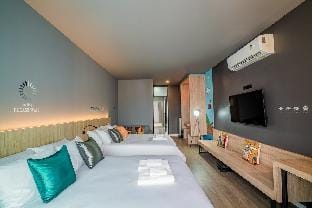 TKbed family suite room with balcony Apartment in Thailand