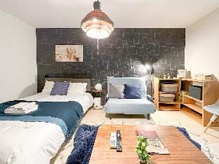 Osaka Hanazono 3ppl ShinImamiya Namba FreeParking Apartment in Osaka