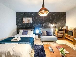 Osaka Hanazono 3ppl ShinImamiya Namba FreeParking Apartment in Osaka