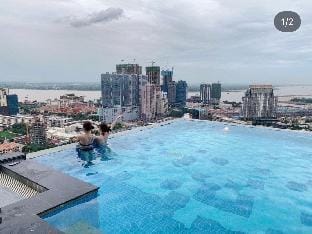 THE PENTHOUSE - RIVER VIEW STUDIO NEAR AEON PP Apartment in Phnom Penh Province