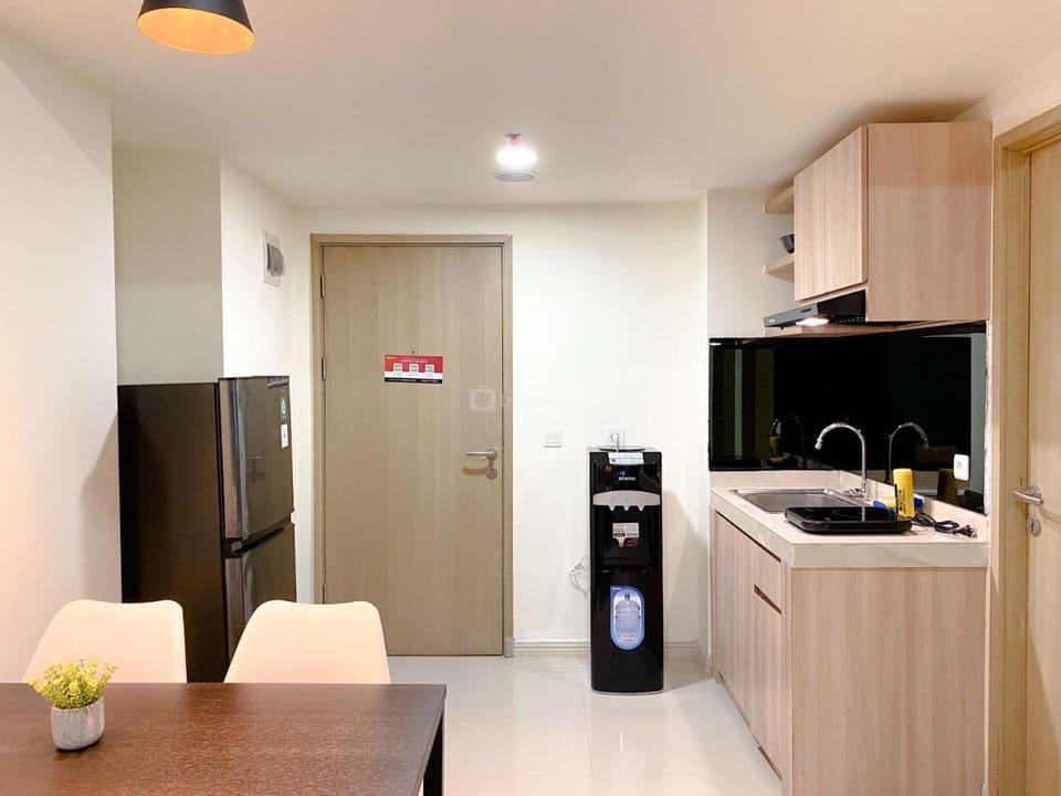 Homey 2BR with Work Space at Meikarta Apartment By Travelio Apartment in West Java