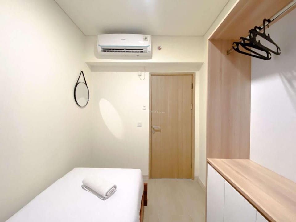 Homey 2BR with Work Space at Meikarta Apartment By Travelio Apartment in West Java