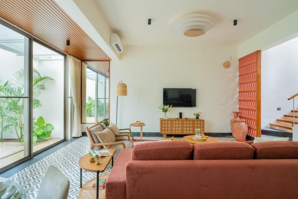 ELIVAAS 3 BHK with Pvt Pool - Mirai Taurus Villa in Goa, India